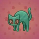 Scared Cat #14546 Scared Cat #14546