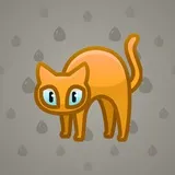 Scared Cat #14551 Scared Cat #14551