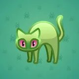 Scared Cat #14556 Scared Cat #14556