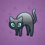 Scared Cat #14565 Scared Cat #14565