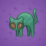 Scared Cat #14572 Scared Cat #14572
