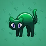 Scared Cat #14597 Scared Cat #14597