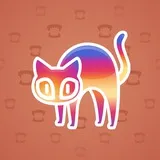 Scared Cat #14605 Scared Cat #14605