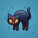 Scared Cat #14681 Scared Cat #14681