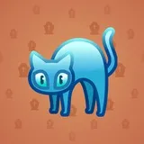 Scared Cat #14686 Scared Cat #14686