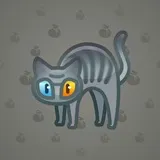 Scared Cat #14695 Scared Cat #14695