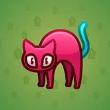 Scared Cat #14698 Scared Cat #14698