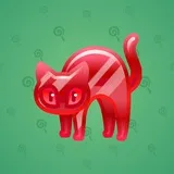 Scared Cat #14702 Scared Cat #14702