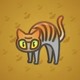 Scared Cat #14734 Scared Cat #14734