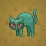 Scared Cat #14760 Scared Cat #14760