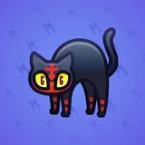 Scared Cat #1477 Scared Cat #1477