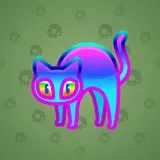 Scared Cat #14780 Scared Cat #14780