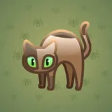 Scared Cat #1486 Scared Cat #1486