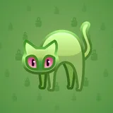 Scared Cat #14878 Scared Cat #14878