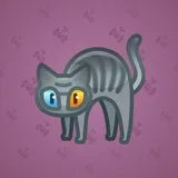 Scared Cat #14882 Scared Cat #14882