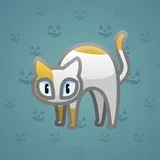 Scared Cat #14894
