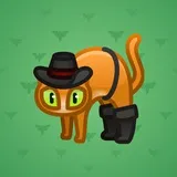 Scared Cat #1490 Scared Cat #1490