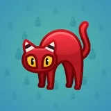 Scared Cat #14928