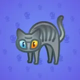 Scared Cat #14944 Scared Cat #14944