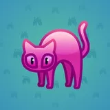 Scared Cat #1506 Scared Cat #1506