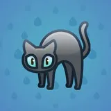 Scared Cat #15069