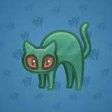 Scared Cat #15075 Scared Cat #15075