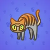 Scared Cat #15171 Scared Cat #15171