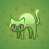 Scared Cat #15321 Scared Cat #15321