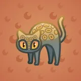 Scared Cat #15397 Scared Cat #15397