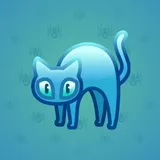Scared Cat #15407 Scared Cat #15407