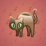 Scared Cat #15548 Scared Cat #15548