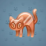 Scared Cat #1562 Scared Cat #1562