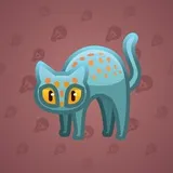 Scared Cat #15646