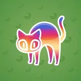 Scared Cat #15704 Scared Cat #15704