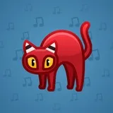 Scared Cat #15784 Scared Cat #15784