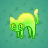 Scared Cat #1583 Scared Cat #1583