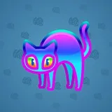 Scared Cat #15855 Scared Cat #15855