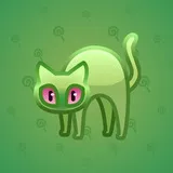 Scared Cat #15858 Scared Cat #15858