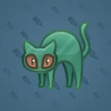 Scared Cat #15859 Scared Cat #15859