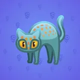 Scared Cat #15907 Scared Cat #15907
