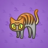 Scared Cat #15912 Scared Cat #15912