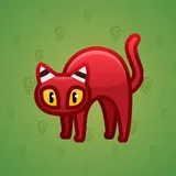 Scared Cat #15958 Scared Cat #15958