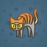 Scared Cat #15980 Scared Cat #15980