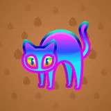 Scared Cat #16003 Scared Cat #16003