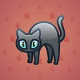 Scared Cat #16022 Scared Cat #16022