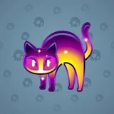 Scared Cat #1615 Scared Cat #1615