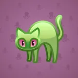 Scared Cat #16279 Scared Cat #16279