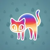 Scared Cat #1629 Scared Cat #1629