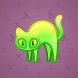 Scared Cat #16302 Scared Cat #16302