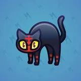 Scared Cat #16320 Scared Cat #16320